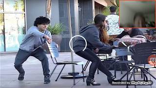 Chair pulling prank compilation reaction!!!;