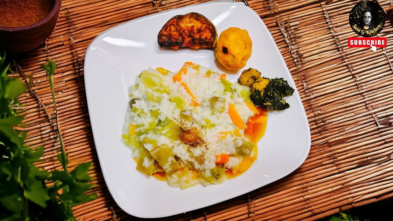 Bengali Rice Porridge / Congee Gobindobhog Rice Phayna Bhat Recipe