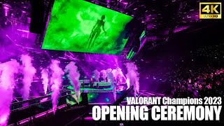 【4K】VALORANT Champions 2023 Opening Ceremony POV【VCT/VALORANT】