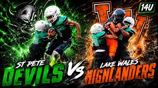 💥14u || St. Pete Lil Devils vs Lake Wales Highlanders…✨