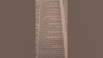 Thumbnail of Genesis 11:22-27 KJV