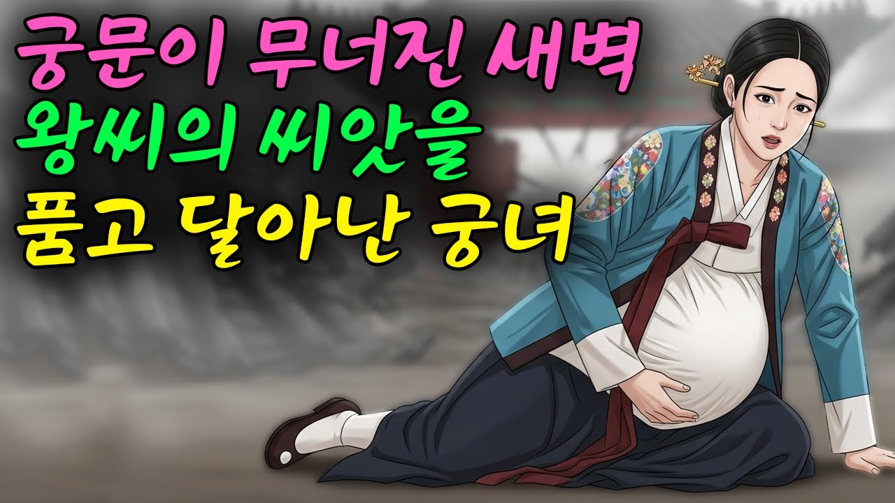 궁문이 무너진 새벽, 왕씨의 씨앗을 품고 달아난 궁녀