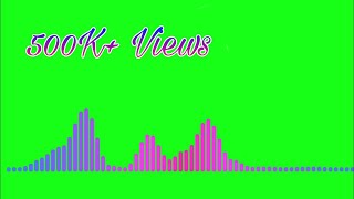 Audio Spectrum Visualizer Green Screen HD 2018