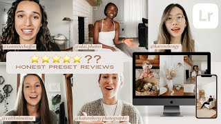 Real photographers review HOMEBODY PRESETS | Warm   Minimal Lightroom Presets