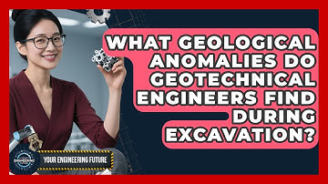 What Geological Anomalies Do Geotechnical Engineers Find During Excavation?
