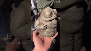 Baby Rotta the Hutt test print turned out so good I couldn’t wait to paint it! #starwars #cosplay