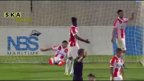 Cafu Goal ~ Ludogorets Razgrad vs Crvena Zvezda 0-1 ~ 26/7/2016 Champions League