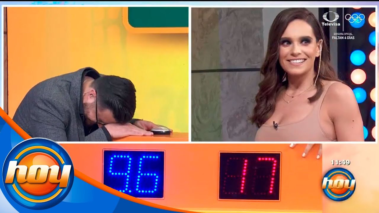 ¡¿Qué dijo Tania Rincón?!  🤣 | Quita tiempo | Programa Hoy