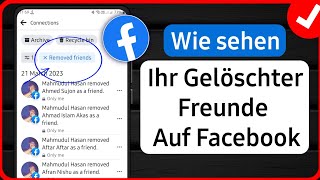 So finden Sie Freunde, die Sie auf Facebook gelöscht haben (2023) | Finden Sie gelöschte FB-Freunde