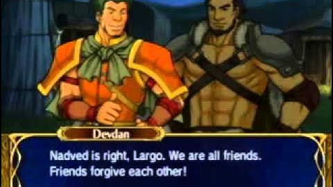Fire Emblem: PoR - Devdan & Largo - A Support