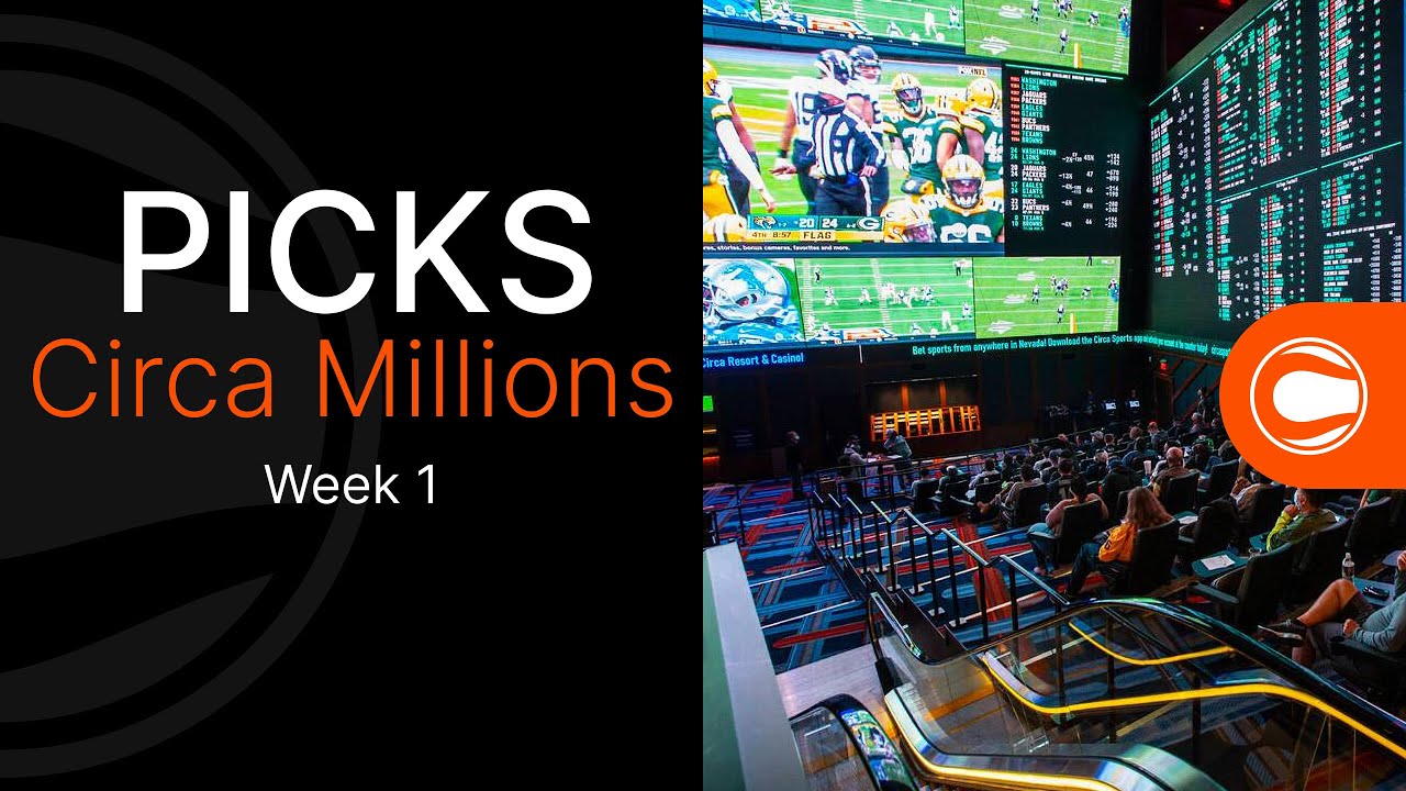 Circa Millions Week 1 Picks from Covers Adam Chernoff's Betting