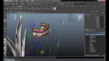 Building an Advanced Character Rig for a Cartoon Flower with Maya - Part 2-2