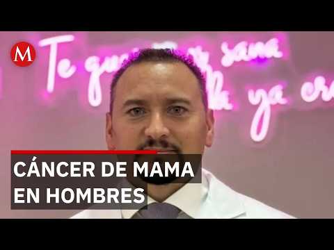 Homero Lozano Enríquez warns about breast cancer in men