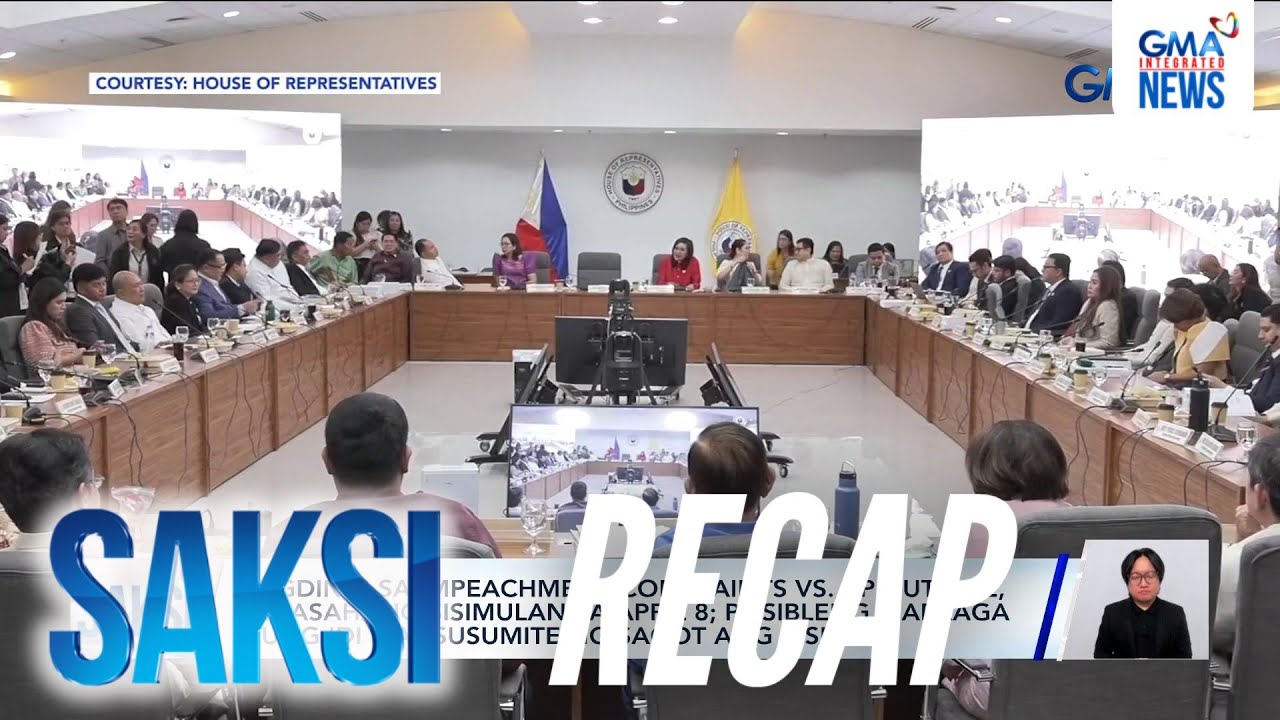 Saksi: (Part 3) Pagdinig sa impeachment complaints vs. VP Duterte; Pagbabalik-serye... | Saksi