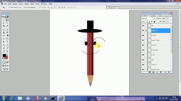 how to use eleptical marquee tool in photoshop in telugu[how to draw funny pencil]