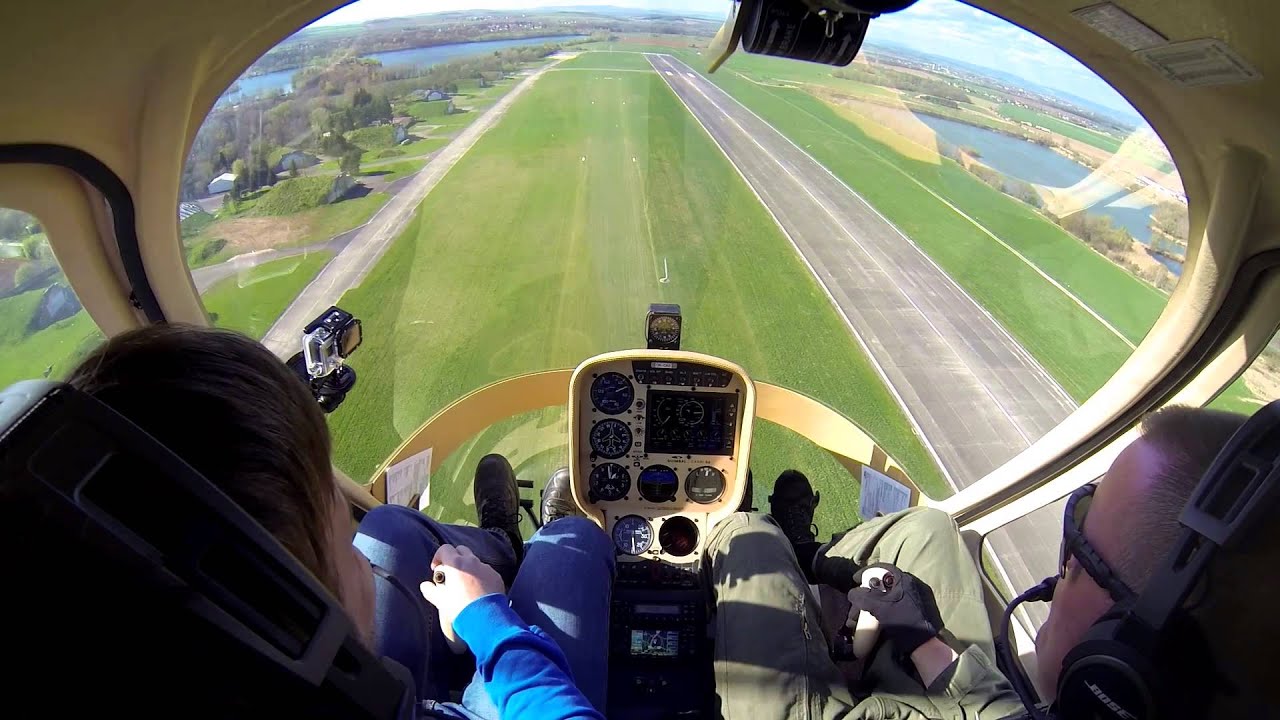 Auto Rotation Training Zdenek Charvat - Guimbal Cabri G2 Autorotation training - YouTube