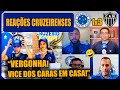 Reaes cruzeirenses  cruzeiro 1x3 atltico mineiro  cruzeiro vice vamos rir