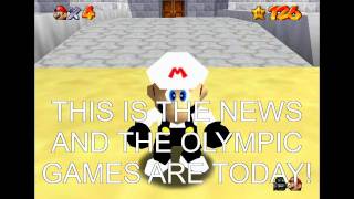 super mario 64 bloopers: mario at the olympic games