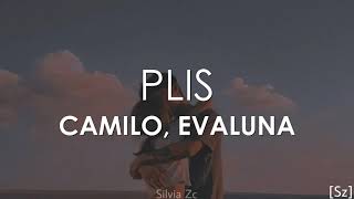 Camilo, Evaluna Montaner - PLIS (Letra) Resimi