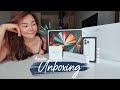 Unboxing ipad pro 129 iphone 13 pro magic keyboard apple pencil airpods pro  laurangelia