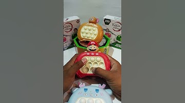 Playing push game super mario, pop it elektrik, push game challenge, asmr, #popit #toys