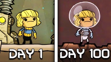 I Spent 100 Days in Oxygen Not Included... Here