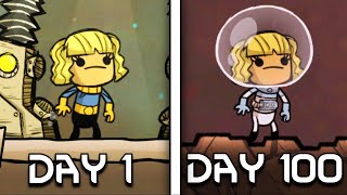 I Spent 100 Days in Oxygen Not Included... Here