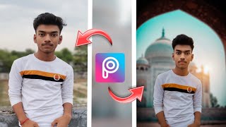 Taj mahal photo editing picsart || Taj Mahal photo editing picsart || picsart tutorial screenshot 5