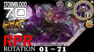 Endwalker Reaper 01 - 71 Rotation