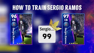How to Train Sergio Ramos On eFootball 23