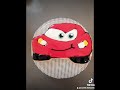 lightening McQueen birthday cookies #viral