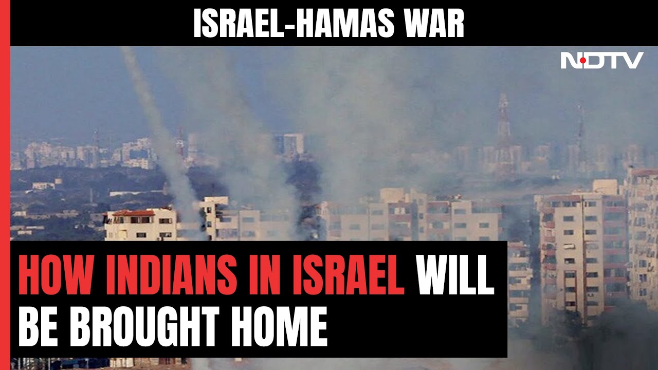 Explained: Operation Ajay To Bring Home Indians Stranded In War-Torn Israel | Israel Hamas War