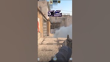 Лучший ванвей Смок на Б сайте на карте Dust2! #кс2 #csgo #cs #cs2 #counterstrike #dust2 #shorts