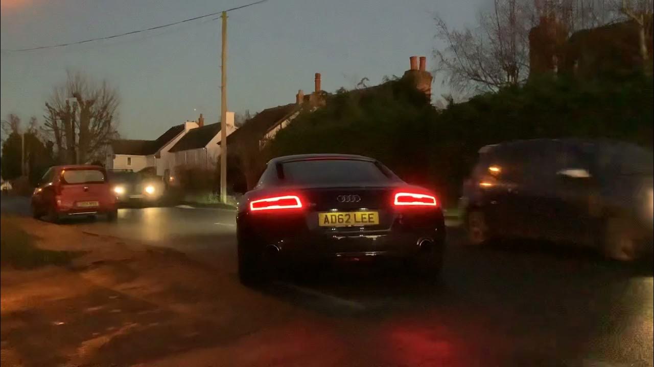 Audi R8 V8 Exhaust Sound Ft Lexus Sc430 YouTube