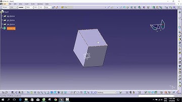 Catia V5 Part Design pad and pocket