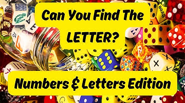 Find The ODD One Out | Find The ODD Numbers And Letters Edition 2024 by mindful mosaic 2.0