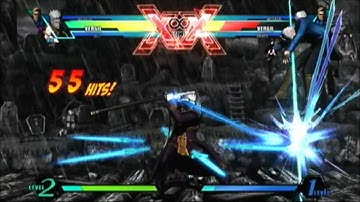 Ultimate MvC3: Jill Valentine|Beginner - Intermediate - Advanced Combo | + Vergil Reset in 1080p HD