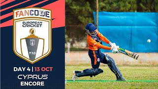 🔴 FanCode European Cricket T10 Cyprus Encore, 2021 | Day 4 | T10 Live Cricket