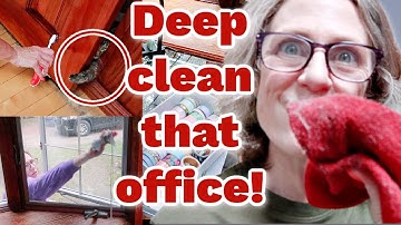 The magical power of a super clean office!!