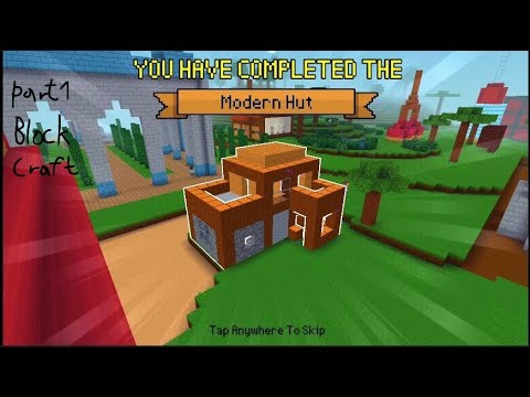 Modern Hut Block Craft 3D - YouTube