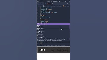 create a navigation bar in 60 seconds #shorts #html #css