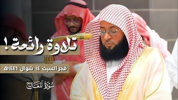 تلاوة رائعة لـ#سورة_المعارج كاملة | فجر السبت 14 شوال 1446ه‍ بالمسجد الحرام| فضيلة الشيخ #بدر_التركي