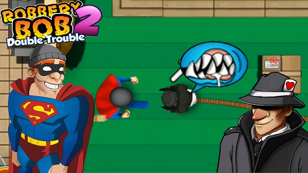 Robbery Bob 2 Gameplay | Super Bob Vs Black Dealer | Part 1