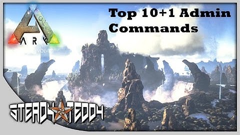 Top 10+1 Ark Survival Evolved Admin Commands Xbox 1 and PS4