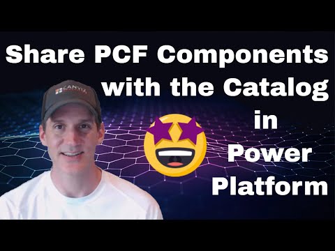Sharing PCF Components with the Catalog in Power Platform