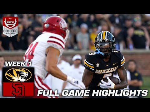 South dakota coyotes vs. Missouri tigers | full game highlights