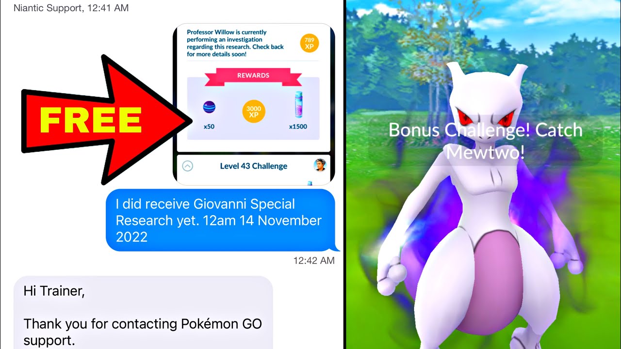 2023 Shadow Mewtwo with New special research in pokemon go. 