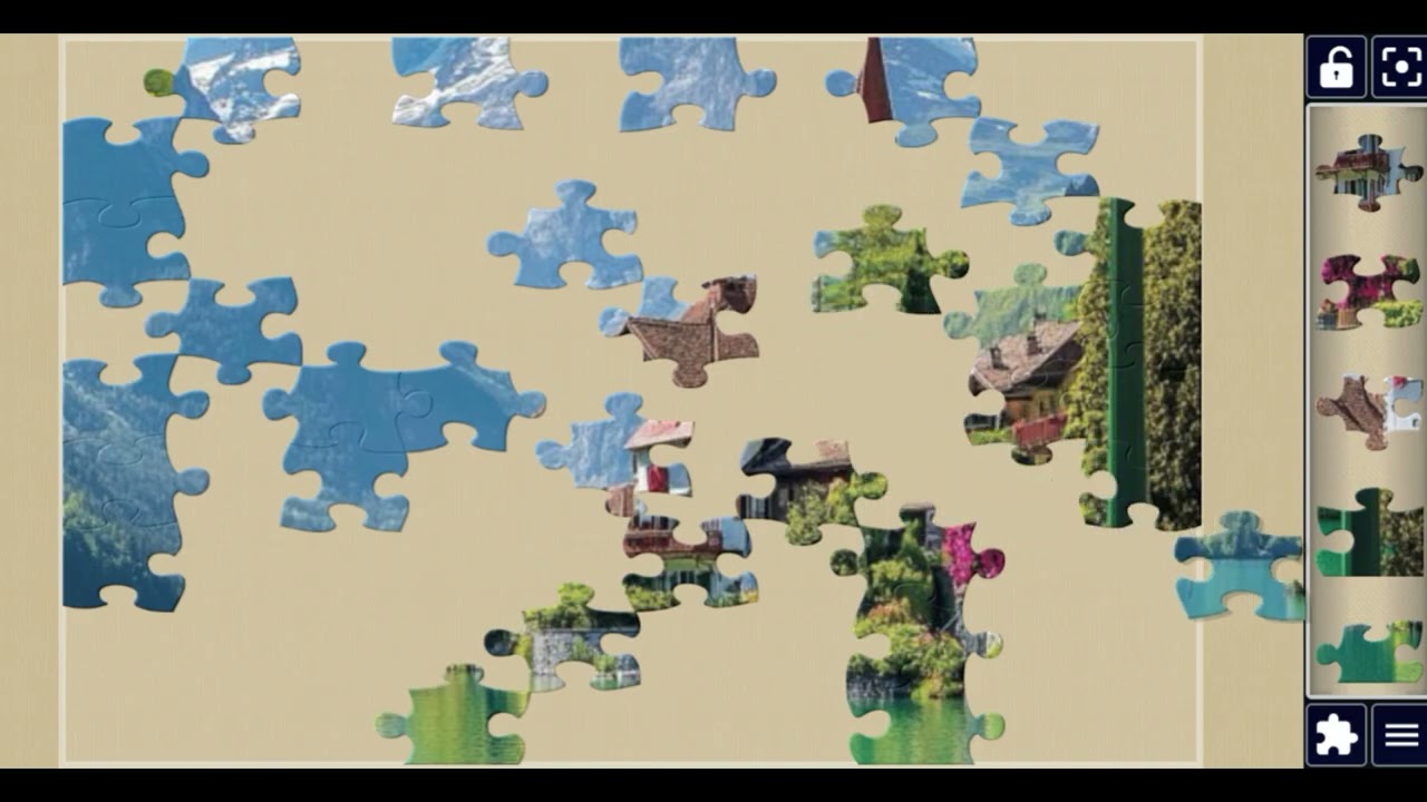 Alpine lake retreat with chateau by the water😍//