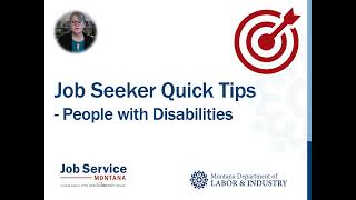Disabilities  Quick Tips