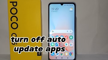 How To Turn Off Auto Update Apps On Poco C65
